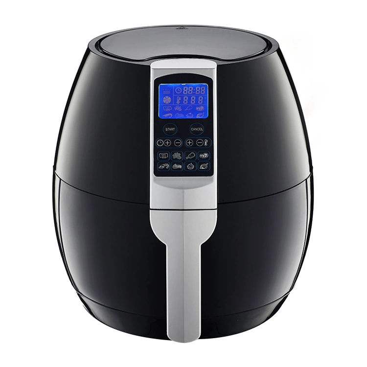 1350W no Stick Baja grasa Cocina saludable Digital eléctrico sin aceite Freidora de aire libre