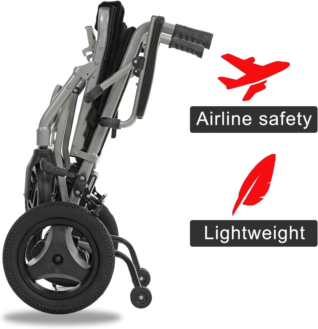 Newest Design Aluminum Frame Electric Power Wheelchair Mobility Scooter with CE Certificate