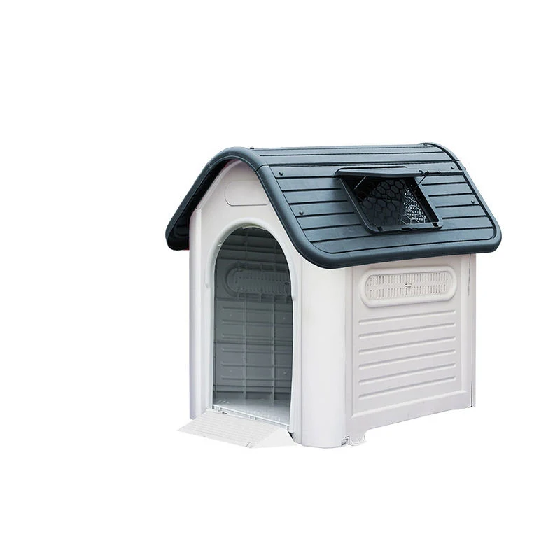 87*72*75.5 Cm Waterproof Outdoor Rainproof Sunshade and Breathable Dog Villa with Safety Door Lock