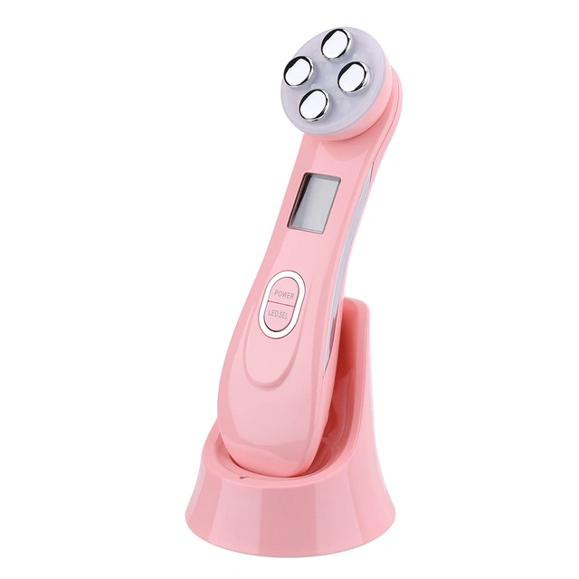 Facial Skin Tightening Beauty Device 5 in 1 RF EMS Multifunction Facial Device