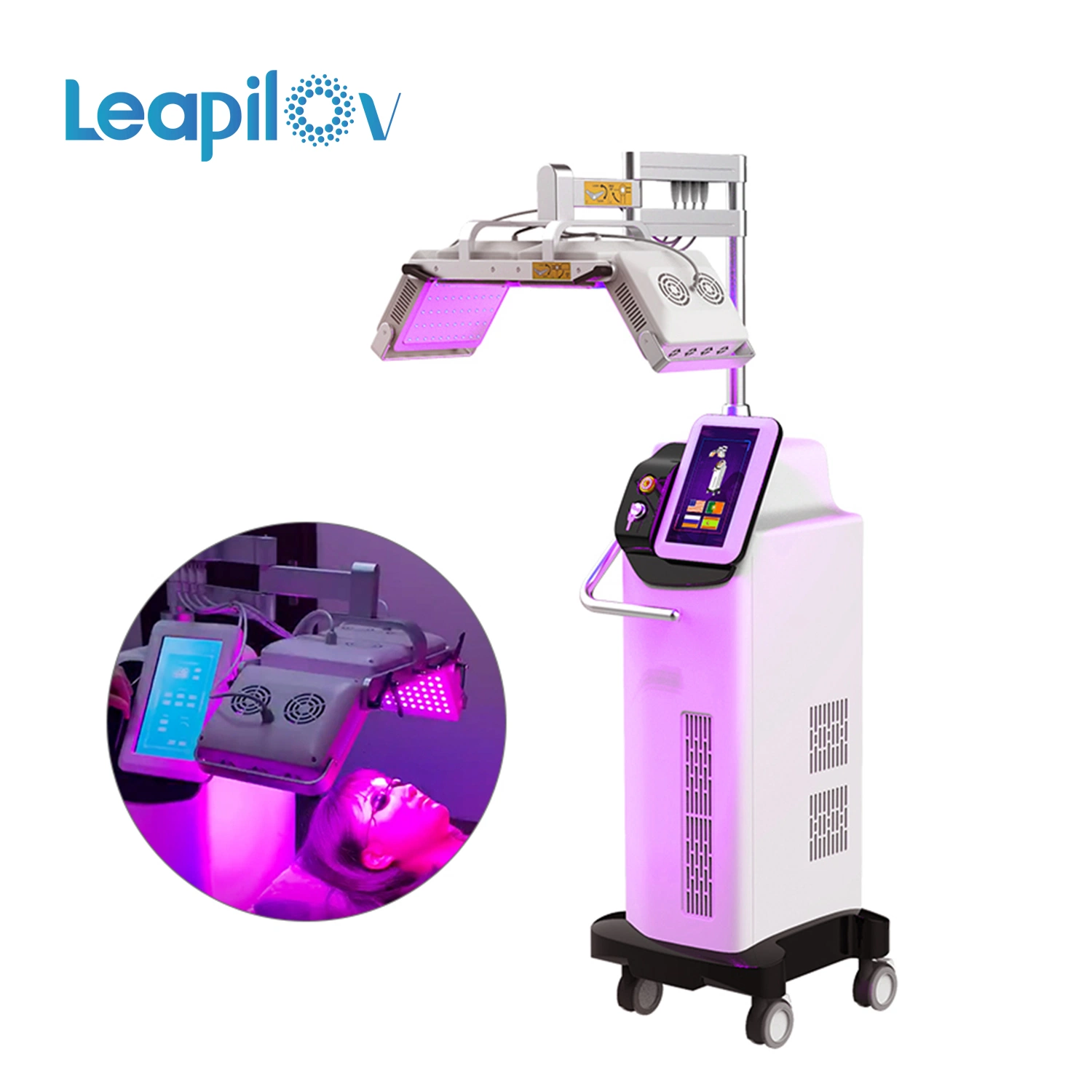 LED PDT la thérapie médicale de la peau Beauté Soins de la machine