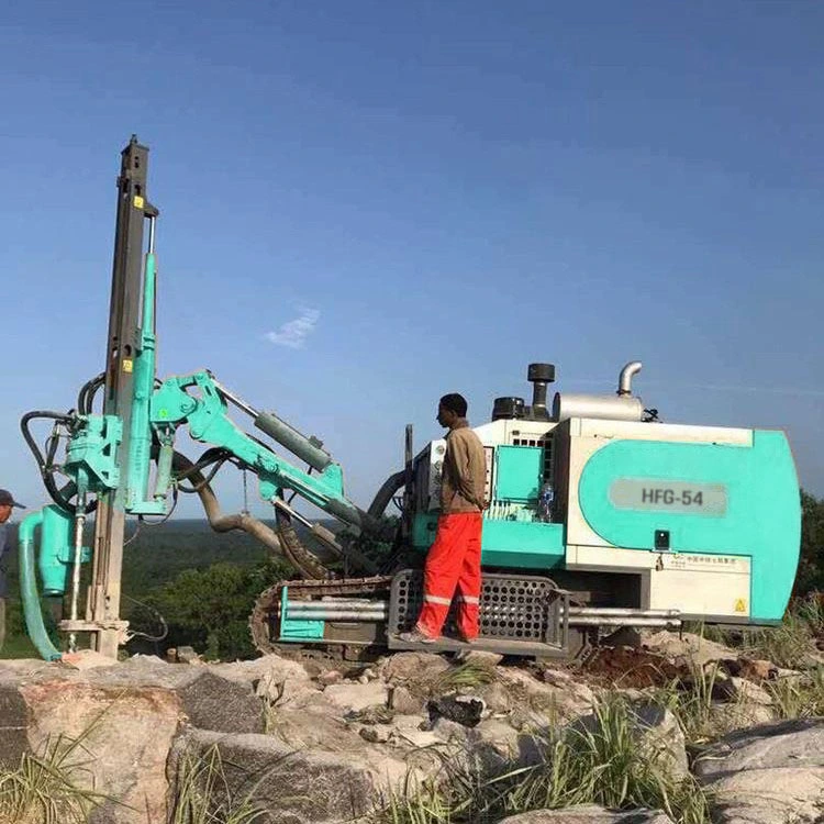 Hfg-54 Powerful Horizontal Directional DTH Drilling Rig for Gold Mine/Quarry