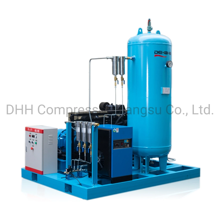 China Customized Stationary 22kw 30HP Electric Piston Air Compressor for Laser Cutting Machine