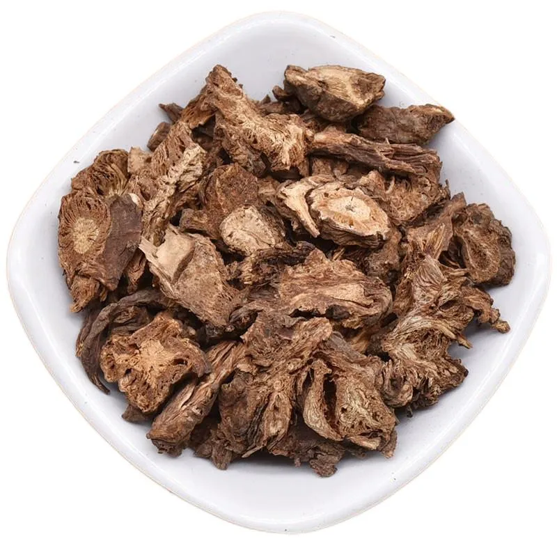 Qiang Huo Medicina tradicional Chinesa cru Herb Natural seco Notopterygium Cortes de raiz