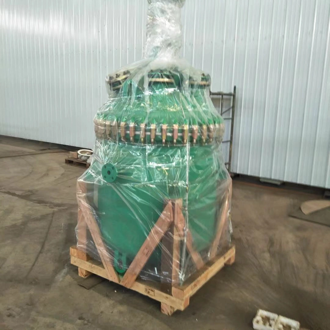 Chemical Industry Application Enamel -Reaction Tank Made by Jiangsu Gongtang Before Delivery