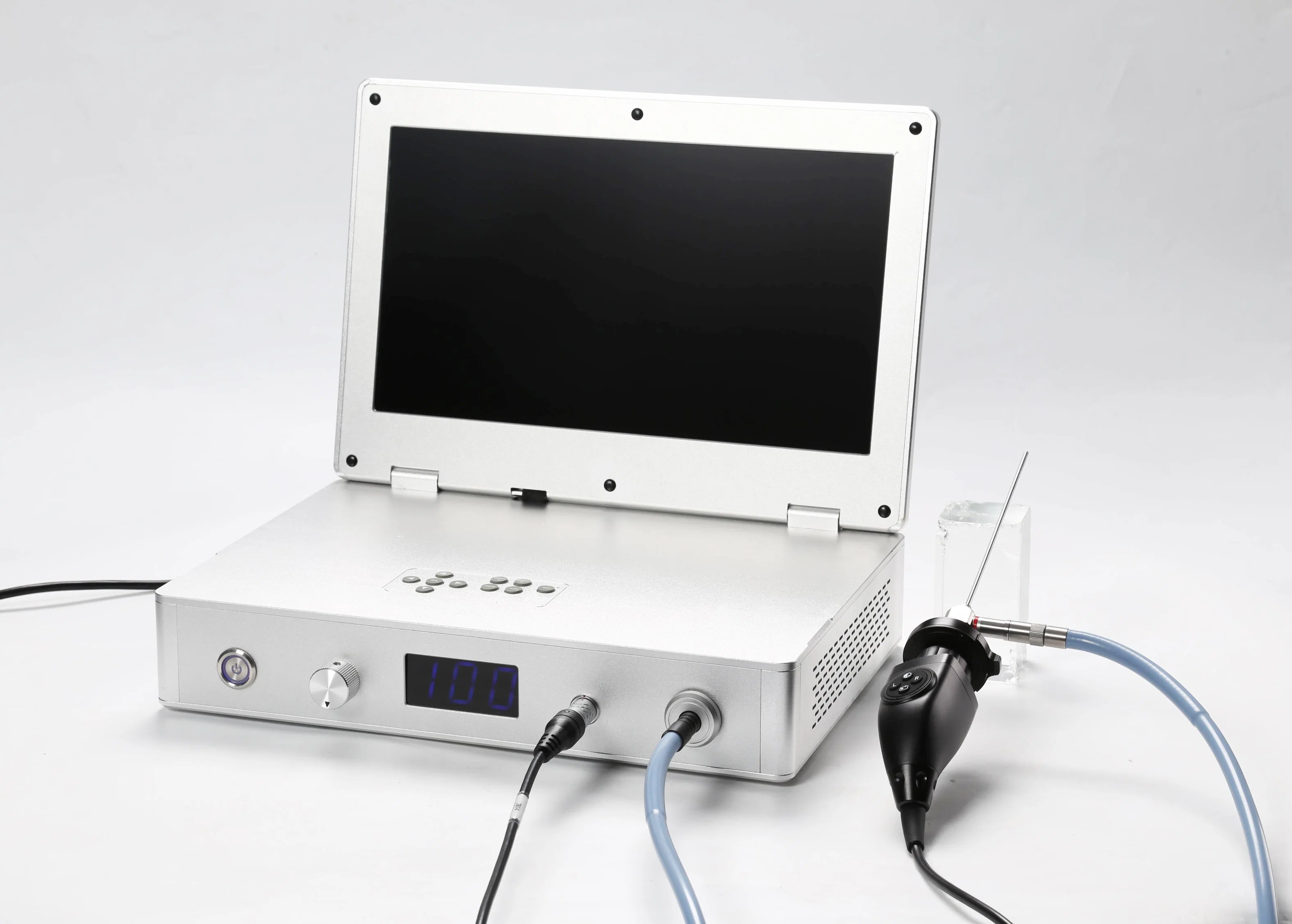 Medical Endoscope Camera with LED Light Source/Monitor/HD Recorder Portable Endoscopy Camera Unit