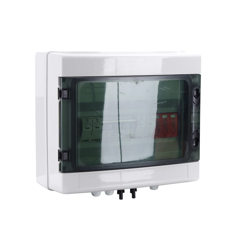 Wsdb-PV2/1 Solar System IP65 2 Inout 1 Output 2 Strings 16A 1000V DC Solar PV Array Distribution Combiner Box