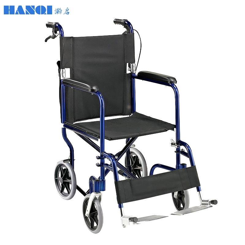 Folding Light Medical Equipment Small Multi-Functional Hospital Equipment Paralysis Wheelchiar