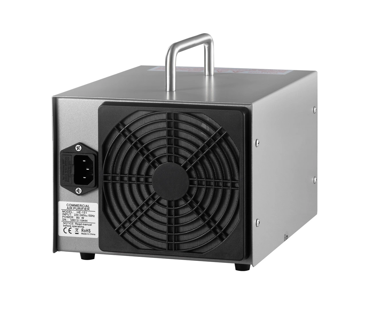 Esterilizador de aire Mini 5000mg generador de ozono 5g para limpieza de aire Eliminar olor