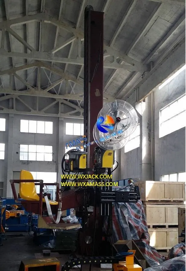 Lhz Versatile Multi Mode Stationary Moving Revolving Cross Slides Column and Boom Automatic Welding Manipulator Machine