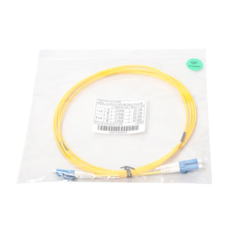 LC/Upc Single-Mode Dys /OEM China Splice on Connector Optical Fiber