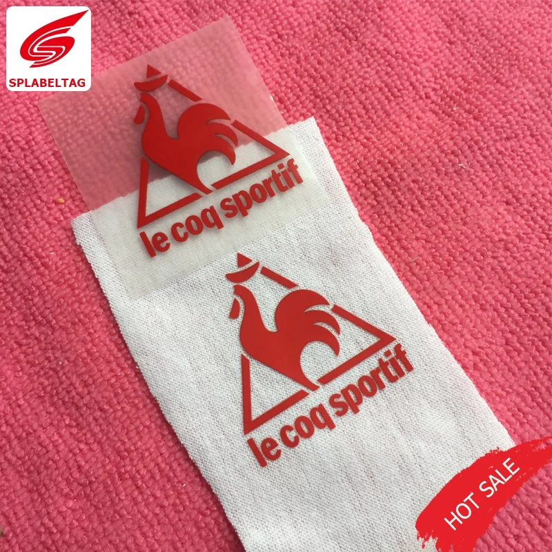 Brand Logo Silicone Heat Transfer Label, Screen Printing Iron on Transfer Label