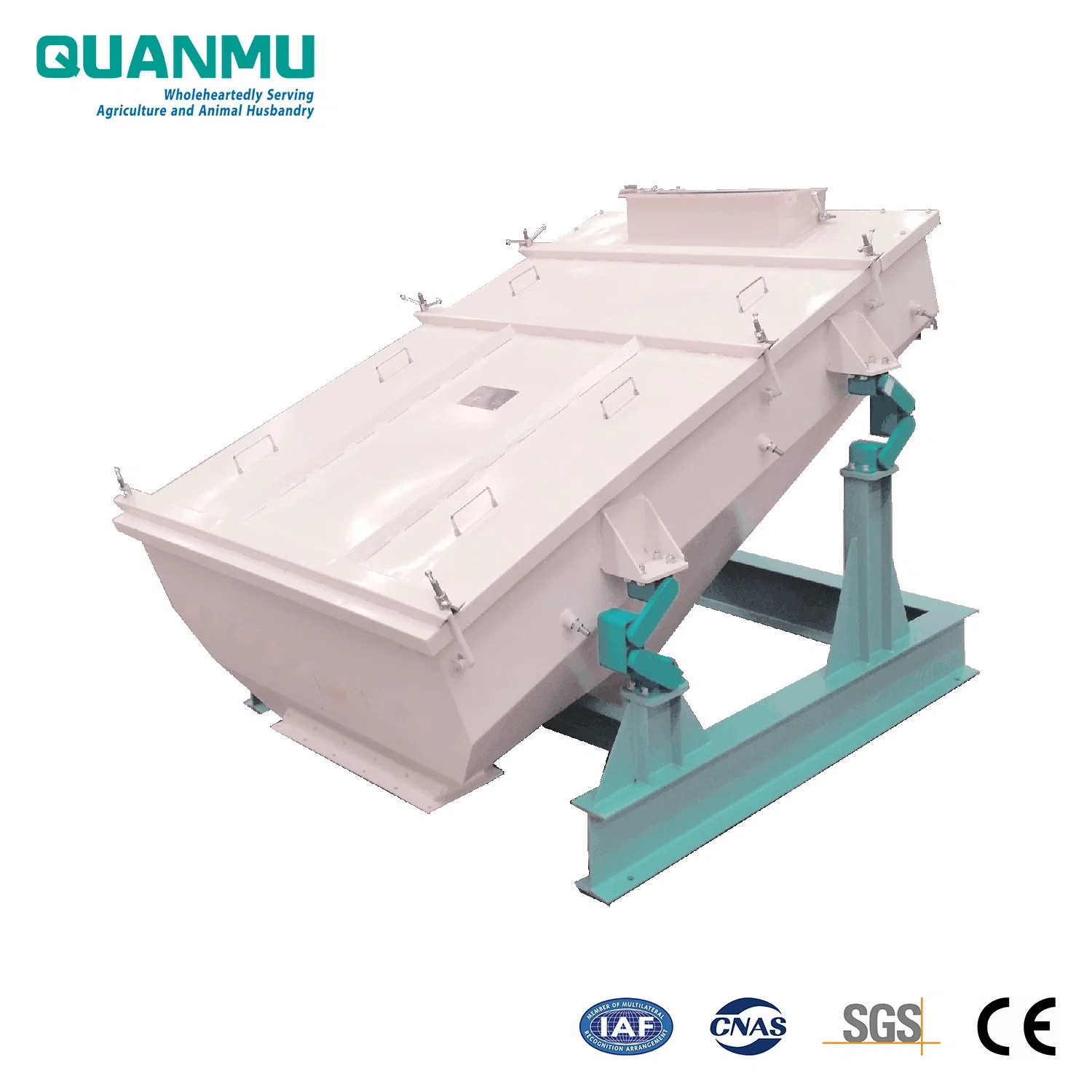 Best Price of Grain Raw Material and Animal Feed Pellet Vibrating Grading Sifter in Vibration Grader Sifter