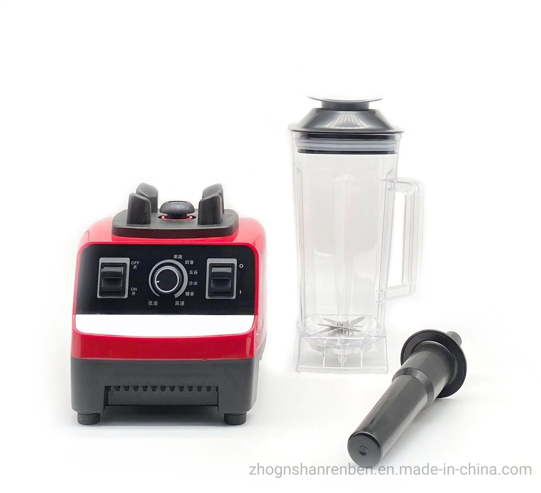 High Speed 2L Commercial/Household Smoothie Electric Blender Could PC or PS Jar Optional