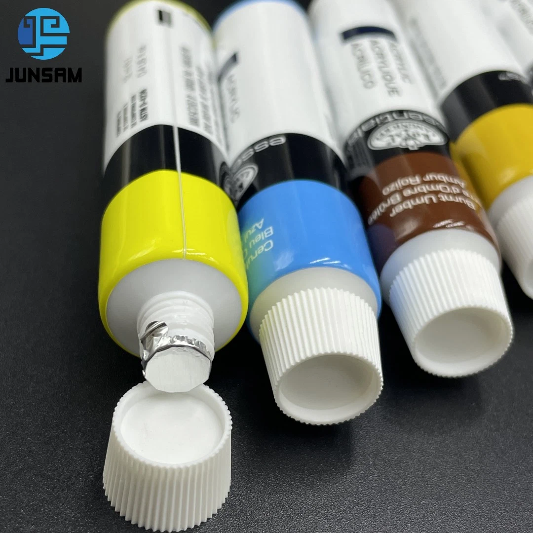 Custom Printed Aluminum Barrier Laminated Tubes for Pigment Pastel Paint