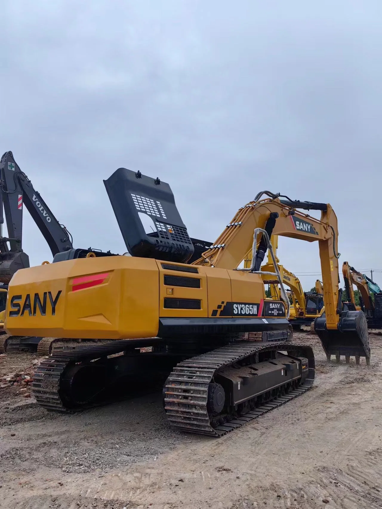 Excavadora original Sany Sy365 de segunda mano tractor de orugas usado Sany365 215 235