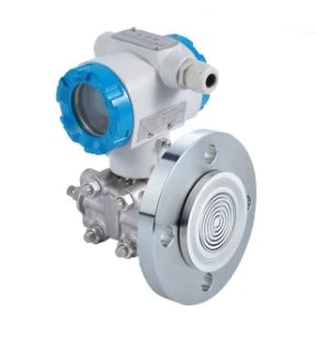 Sensor de pressão inteligente D/P de flange única HART de 4 a 20 mA precisão elevada Transmissor de nível