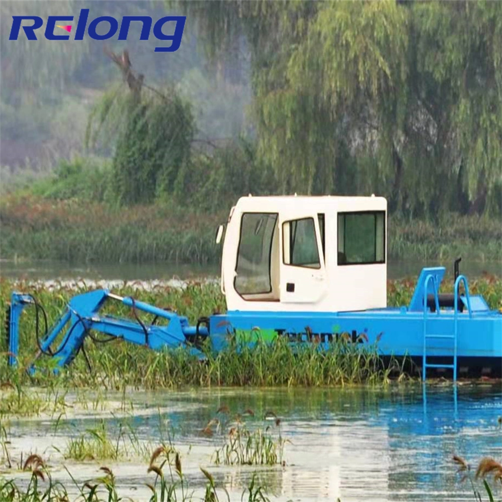 Amphibious Aquatic Vegetation Harvester with Competitive Price for Europe Market