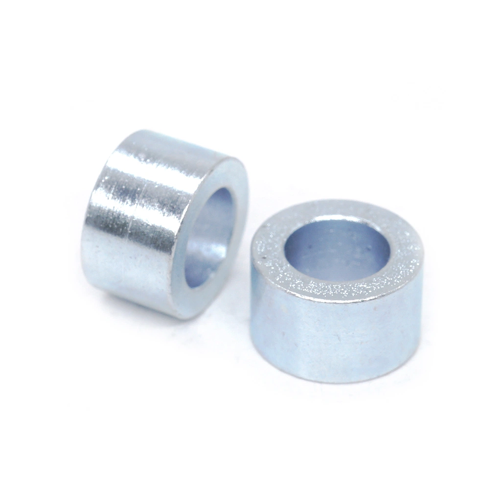 Customized High quality/High cost performance  CNC Machining Parts Galvanized Ring Connect Axle Sleeve Bushing CNC Turning Fixed Fitting