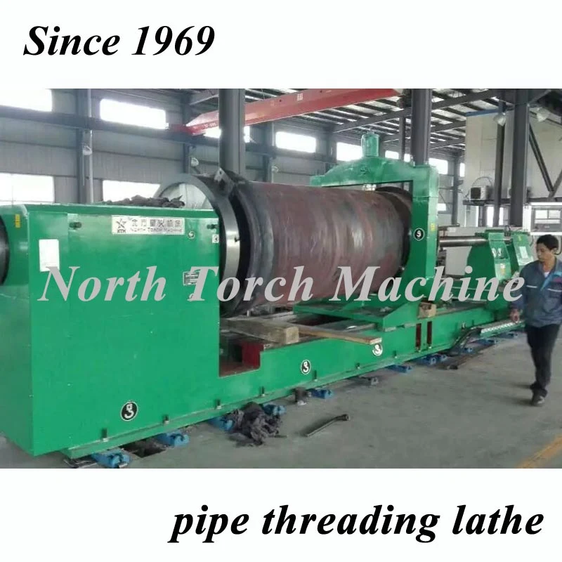 Professional Big Spindle Bore CNC Lathe for Threading Mining and Oil Pipe