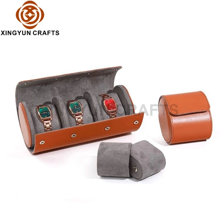 Luxury Green Color Portable Watch Bangle Storage Bag Wholesale/Supplier Stock Travel Jewelry Gift Packaging Box Leather Bag