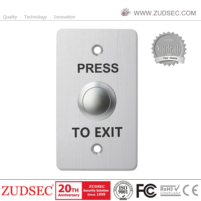 Stainless Steel Exit Button Door Push Button for Access Control System