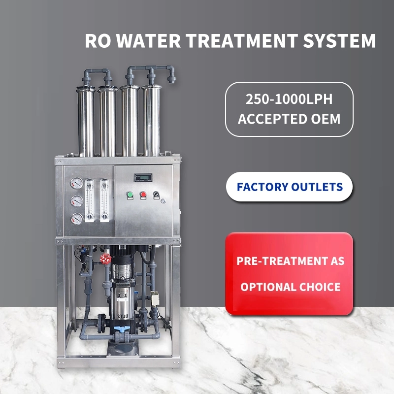 Reverse Osmosis System with Ozone Generator for Water Treatment 500L/H Drinking