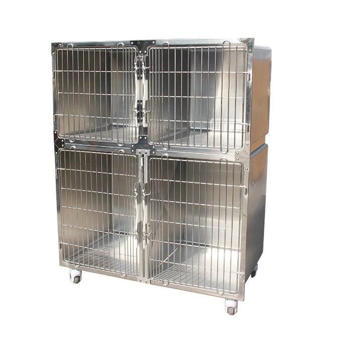 Factory Direct to Sell China Veterinary Clinic Vet Stainless Steel Cheap Bird Cage for Vet Clinic