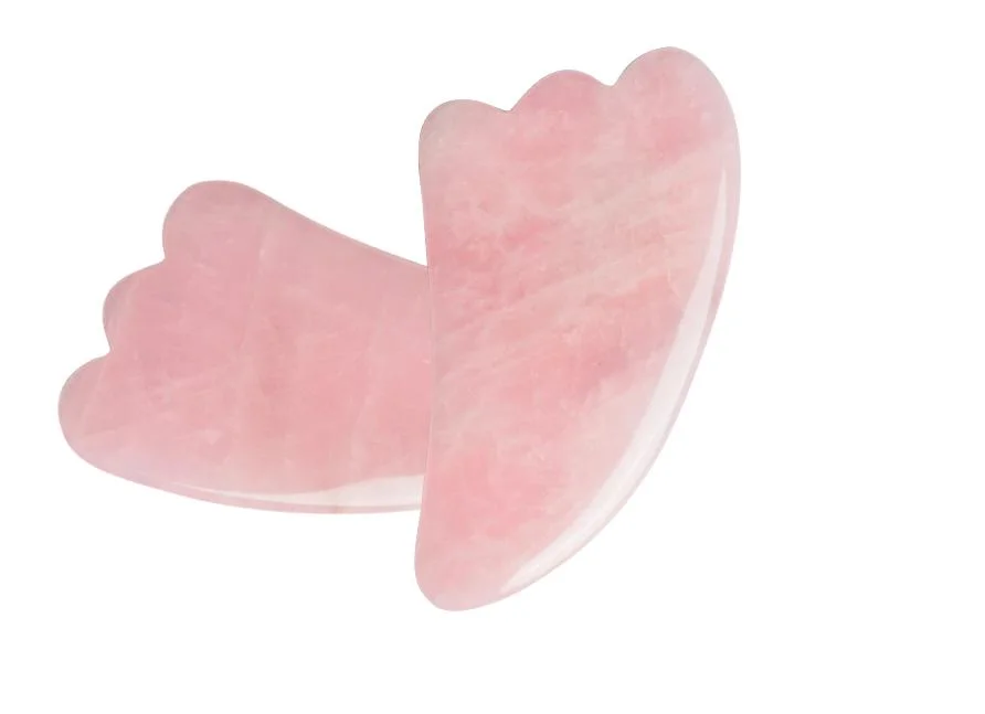 Vente en gros Natural facial Jade Roller Gua Sha massage Tools Jade Massage du visage Gua Sha