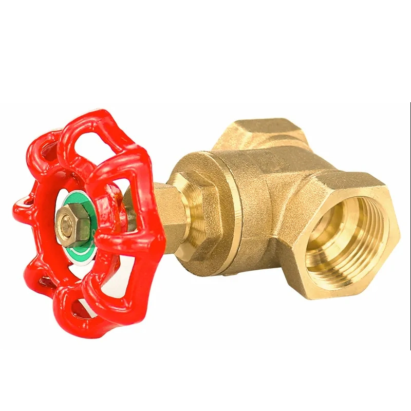 1/2 Inch 4 Inch Water Oil Gas Casting Body Copper Forged Brass Gate Valve DN50 DN80 NPT Bsp 200 Wog Female Thread General Small Manual Gate Valve