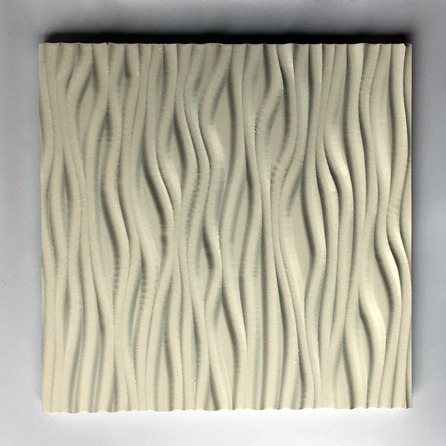 Decorative 3D Wall Panels Wooden Wave Plate