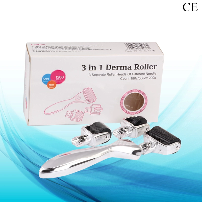 Microneedle System Derma Roller 3 in 1 Skin Care Tool for Sale