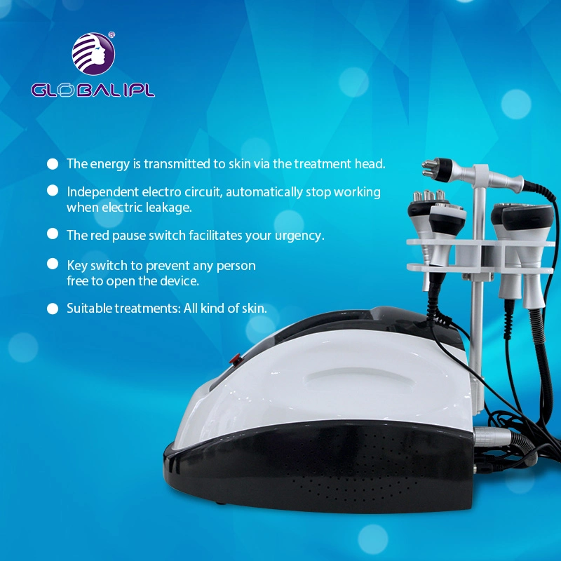 Cavitation Vacuum RF Body Slimming Machine Fast Cavitation Slimming Radiofrequency Beauty Equipment Tripolar