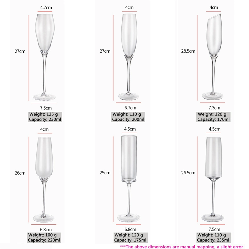 Saft Wasser Glas Tasse Custom Logo Whiskey Cocktail Champagner Trinken Gläser Restaurant Clear Goblet Rotwein Gläser Cup