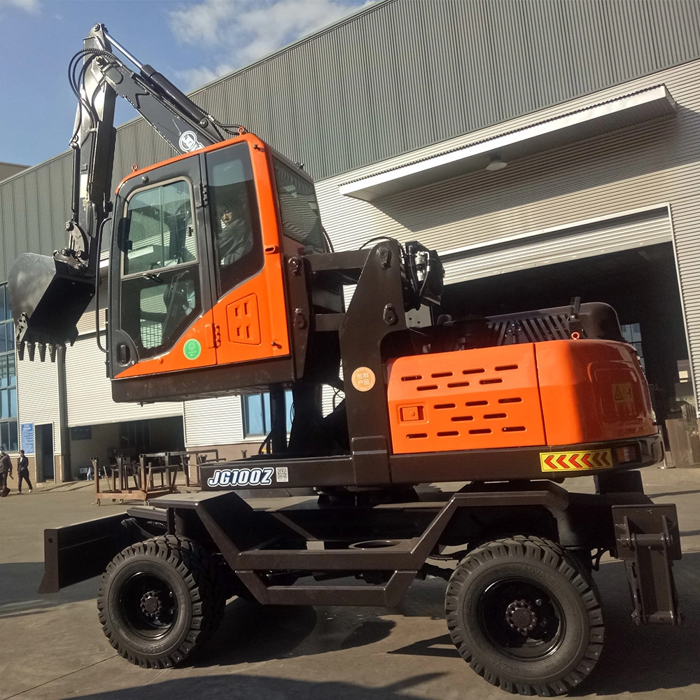 12.5 Ton Wheel Loader Excavator with Steel Scarp Attachment