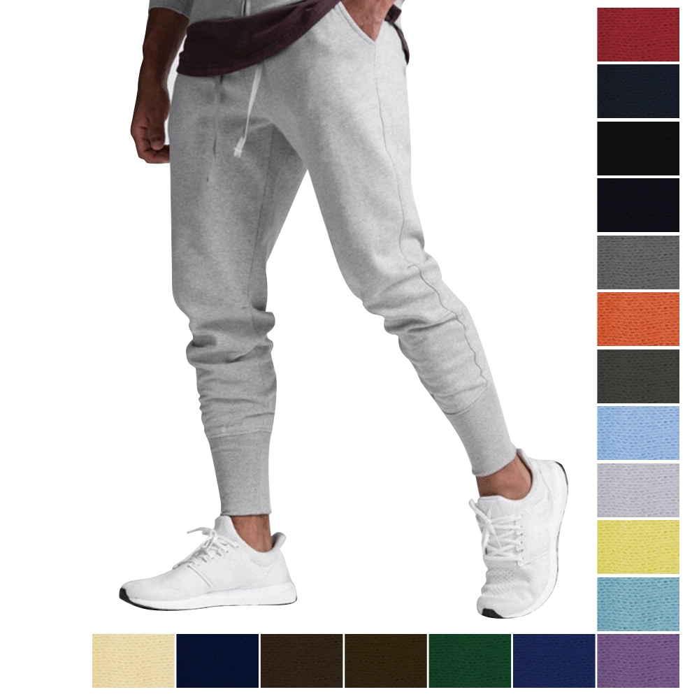 Gimnasio Gimnasio correr caliente vender pantalones Streetwear apilada el sudor de los hombres en blanco personalizados corredores Sweatpants Sweatpants Unisex pantalones deportivos