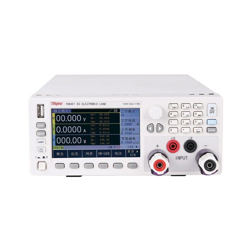 Tonghui Th8401 High Resolution: 1mv/0.1mA Programmable DC Electronic Load