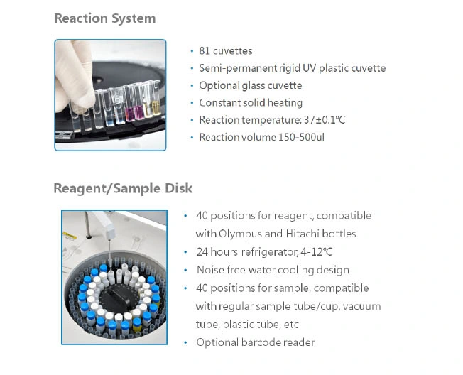 El analizador automático de bioquímica clínica Poweam (A8)