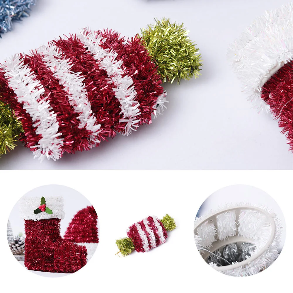 Hot Sale Pet Material Shoes Shape Tree and Home Hanging Ornaments