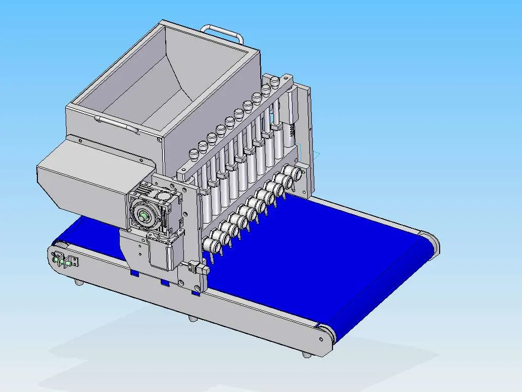 Máquina de fabricación de chocolate que hace la máquina de caramelos de oso