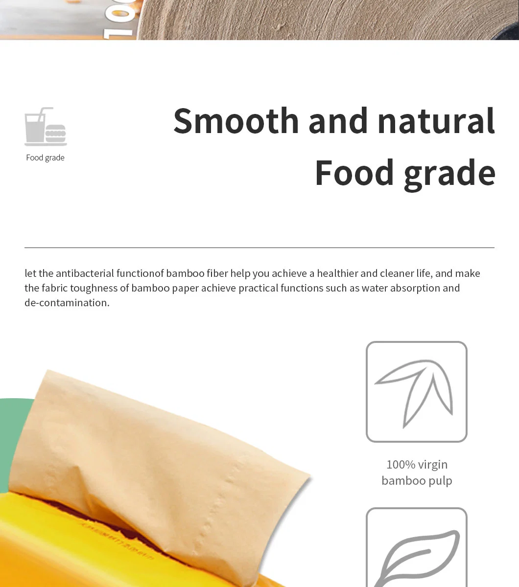 OEM Custom Logo Packaging 100% de la pulpa de papel tisú de bambú Facial fabricante