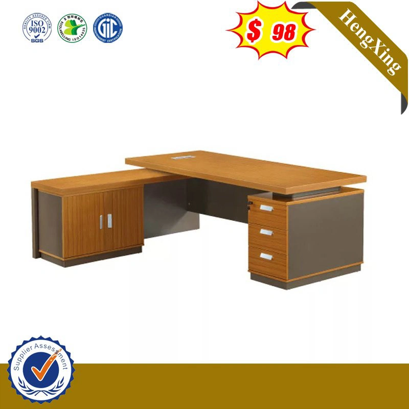 Melamine Laminated Wooden Executive Table Desk Modern Office Furniture