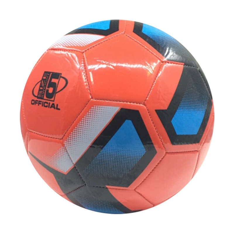 Balón de fútbol con costura de PVC promocional, talla 3, 4, 5