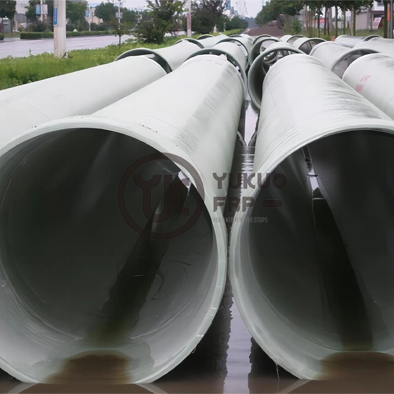 Factory Customization Corrosion Resistant GRP Fiberglass Pipe Fitting Water Pipe