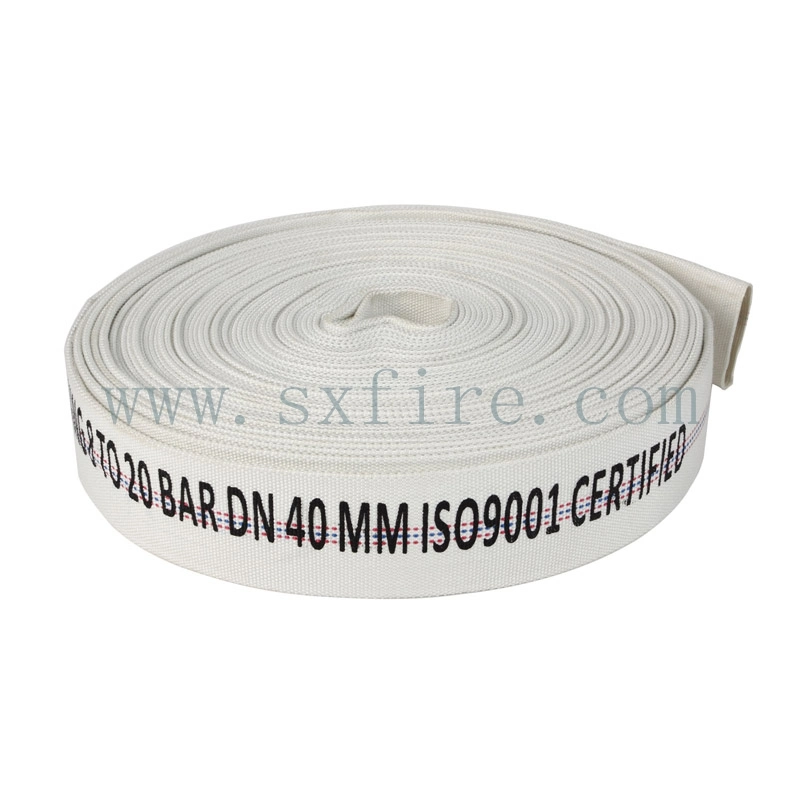 2023 Popular Single Jacket 1, 5inch Canvas Fire Hose, Good PVC Fabric Tube