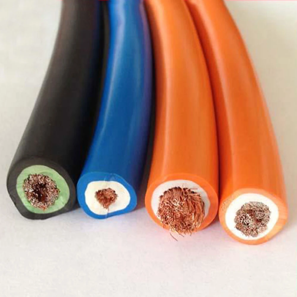 Fire Resistant Round Wire Copper Conductor Welding Cable