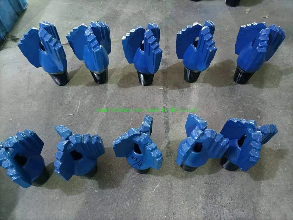 Tungsten Carbide Three-Wing Step Drag Bit, Open Hole Drill Bit