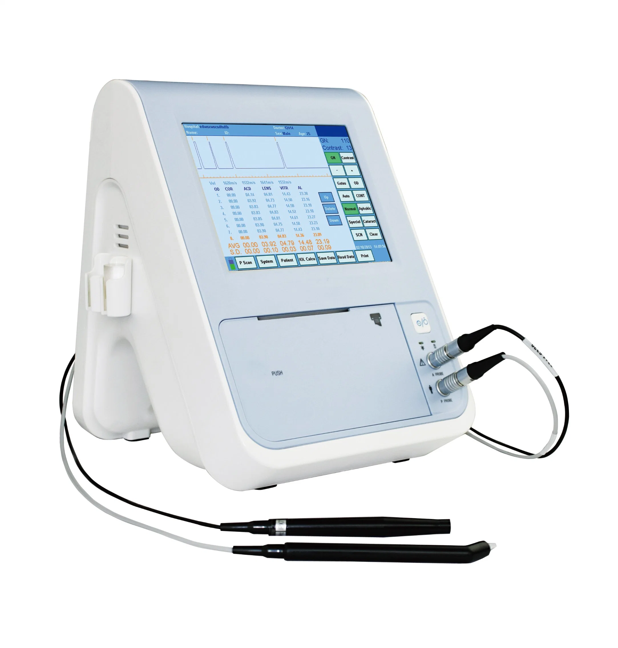 Medical Ophthalmic Biometer & Pachymeter Ultrasound