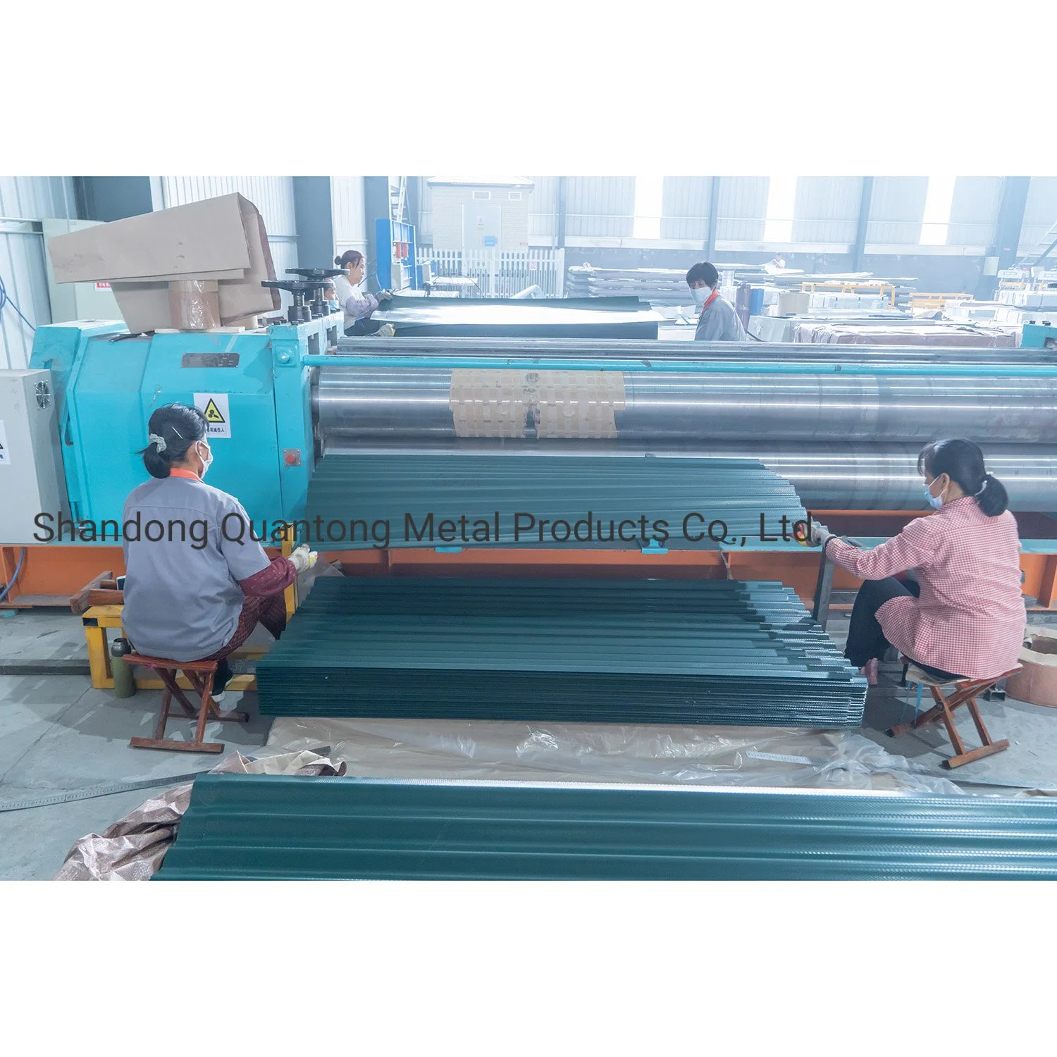 Expédition Standard Packaging Milling Qt China PPGI Roof Material Rustproof