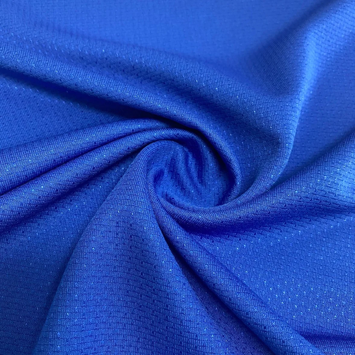 160GSM 100% Polyester Mesh Fabric Polyester Breathable Moisture Absorption Sweat Removal Yoga Clothing Fabric Stretch Sportswear Lining Garment Original Factory